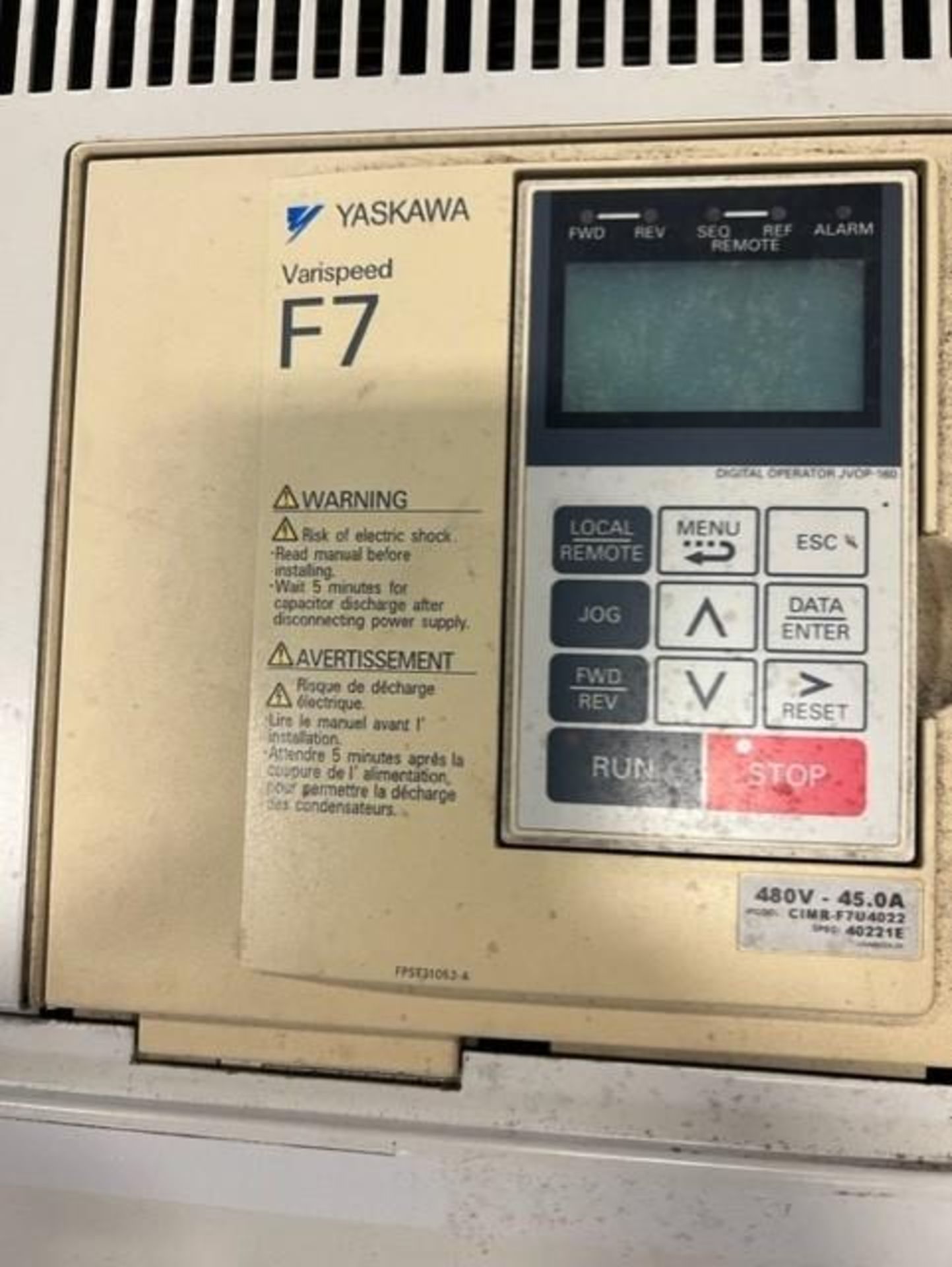 (3) Yaskawa Variable-Frequency Drives, Model: A1000 and (6) Legrand Safety Switches - Image 3 of 7