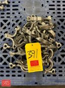 (25) S/S Clamps, up to 2.5" (Location: Le Mars, IA) - Rigging Fee: $50