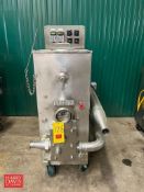 APV Crepaco S/S Ice Cream Ingredient Feeder, Model: S-420, S/N: D-3429, Mounted on Portable S/S Base