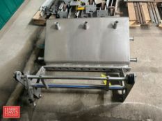 S/S Feed Hopper for 12-Lane Vitaline Stick Mold Machine with S/S Wrapper Attachment