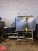 250 Gallon Jacketed S/S Likwifier with 25 HP Off-Set Motor - Rigging Fee: $150