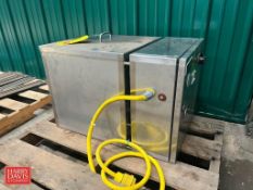 25 Gallon 3-Outlet S/S Hot Water Heating Tank with S/S Control Panel Enclosure - Rigging Fee: $75