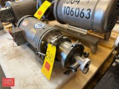 Scott Turbon Mixer Centrifugal Pump with Baldor Washdown 2 HP 1,725 RPM Motor