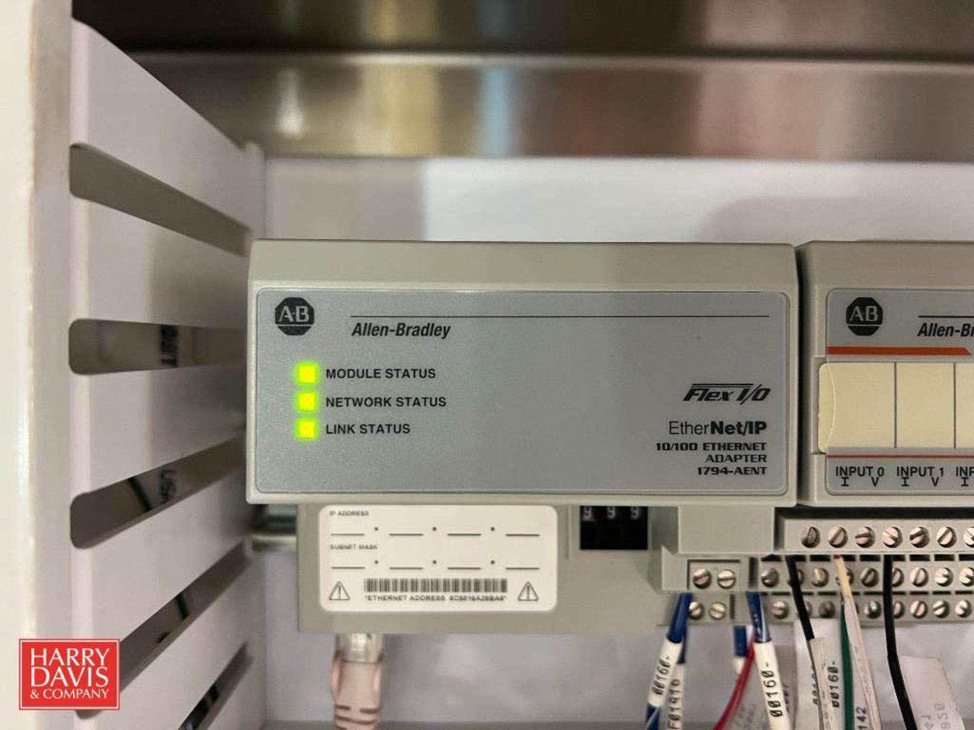 Allen-Bradley Flex I/O Ethernet/IP PLC with (3) I/O Cards, Power Supply and S/S Enclosure - Image 2 of 2