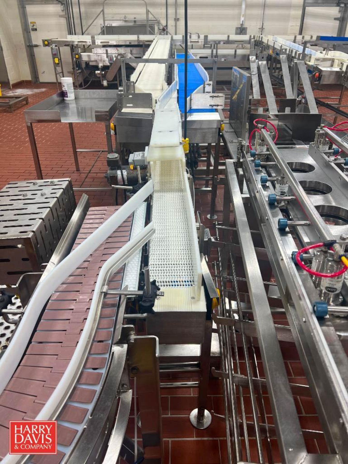S/S Framed Dual-Lane Inclined/Declined Power Conveyor with Plastic Chain - Image 2 of 2
