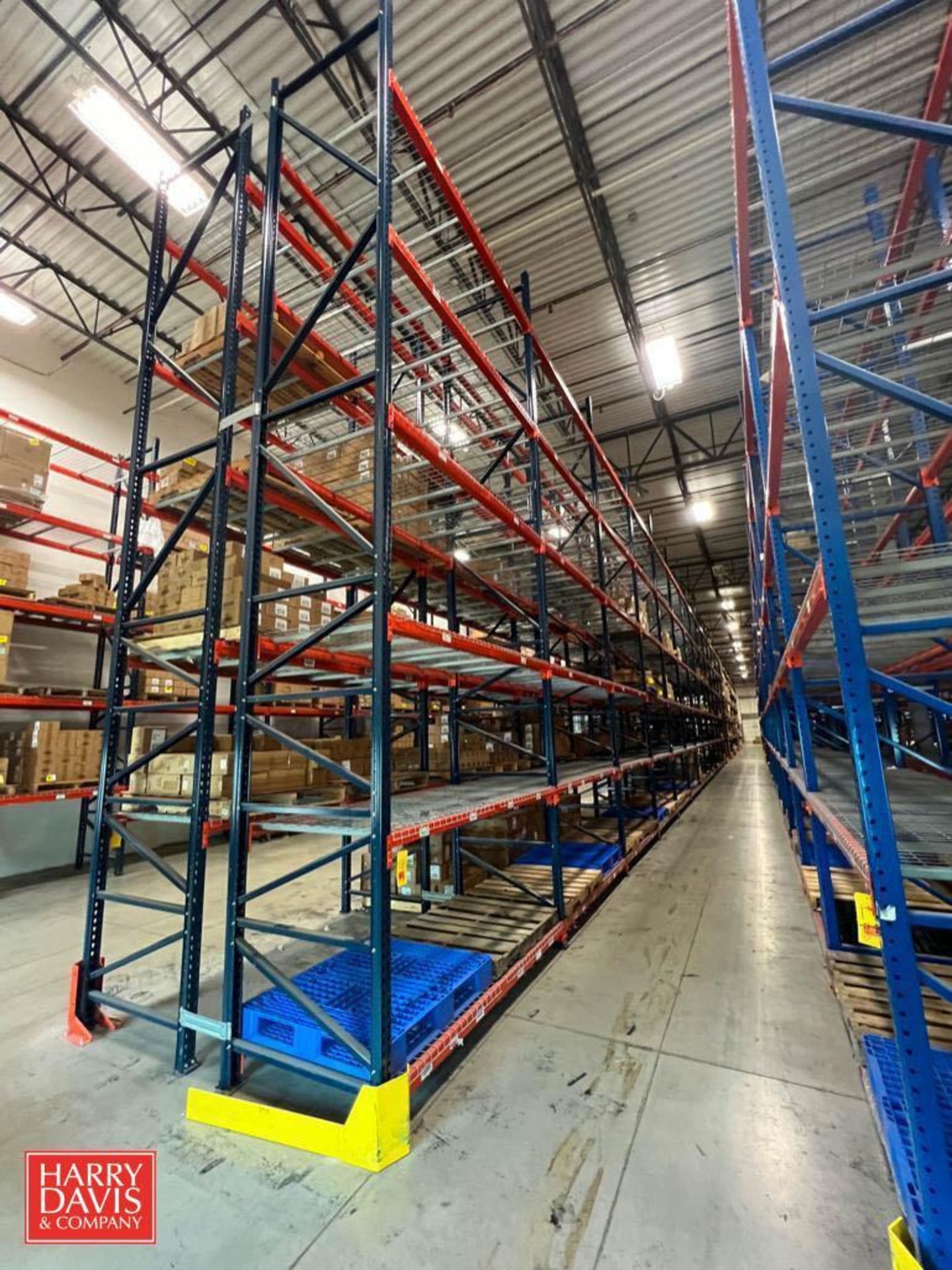 Sections Pallet Racking, Dimensions = 21' Height x 8' Width - Rigging Fee: Contact HDC - Image 2 of 2