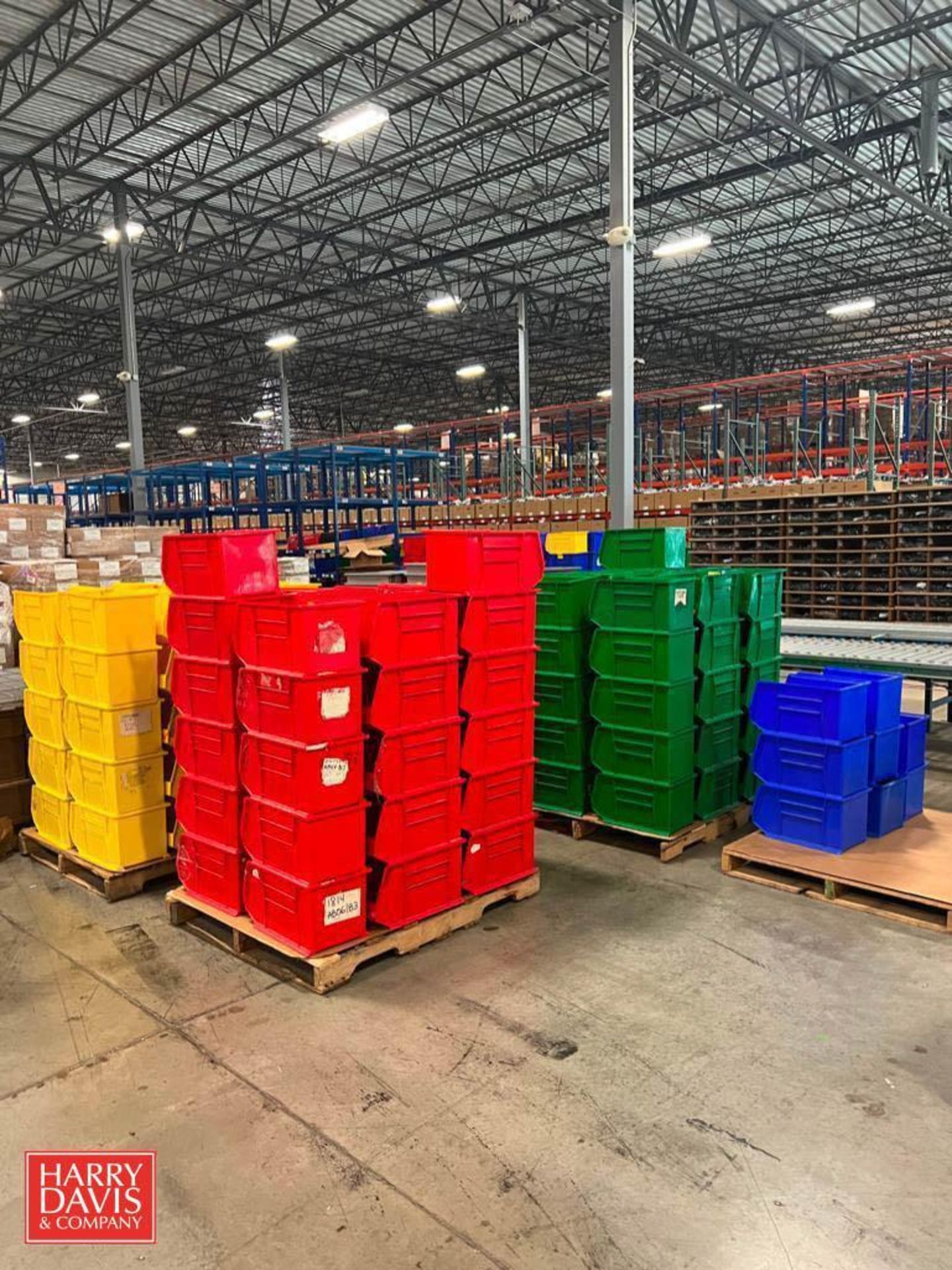 Assorted Plastic Stackable Bins, Including: 525+ Uline and Akrobins - Image 2 of 5