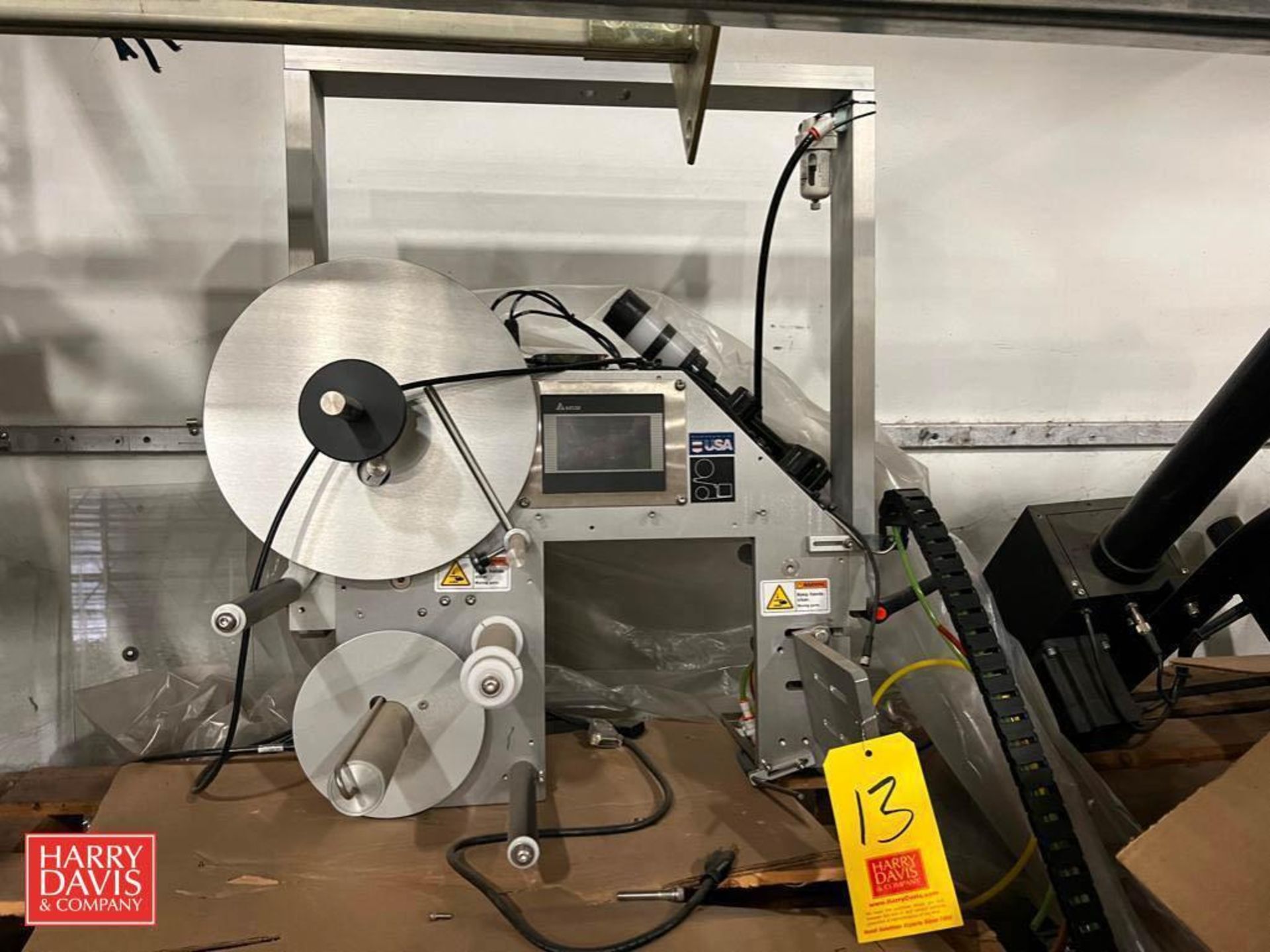 2019 Quadrel Labeler, Model: Q34 (Back-Up Labeler For Lot 6) - Rigging Fee: $150