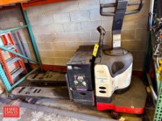 Crown 8,000 LB Capacity Ride-on Electric Pallet Jack - Rigging Fee: $75