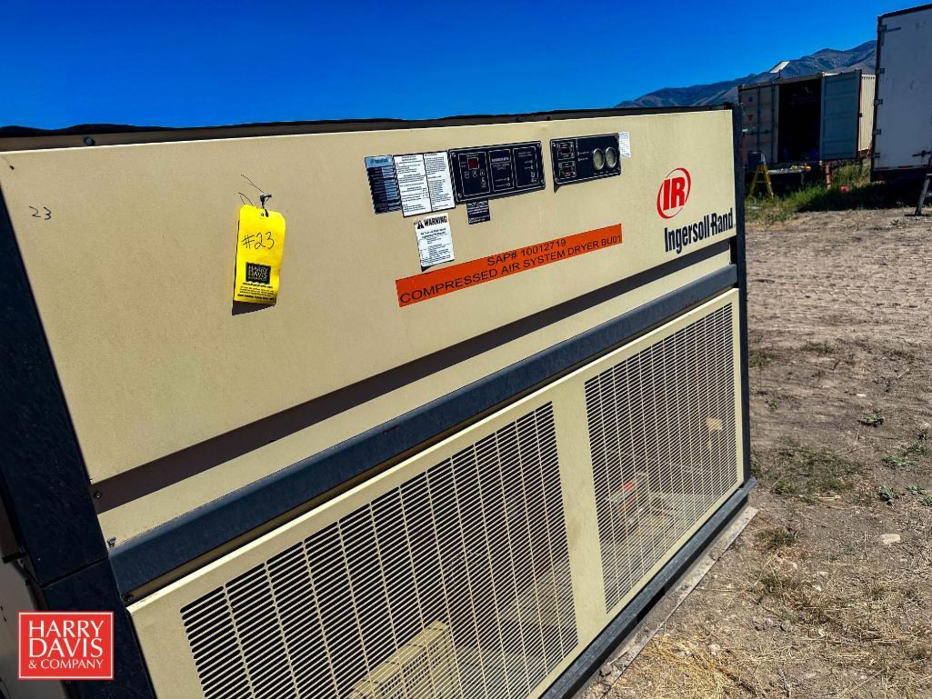 Ingersoll Rand Air Dryer, Model: R2000, S/N: 11E-D011143 - Rigging Fee: $350 - Image 5 of 9