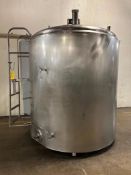 1,000 Gallon Jacketed S/S Processor with Vertical Agitation - Rigging Fee: Contact HDC