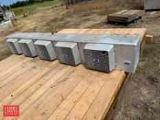 Bohn 5-Fan Evaporator Coil - Rigging Fee: $75