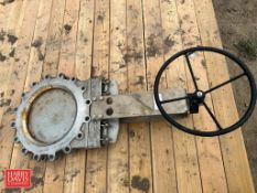 Fisher Rosemount 16'' Air Actuated Valve - Rigging Fee: $50