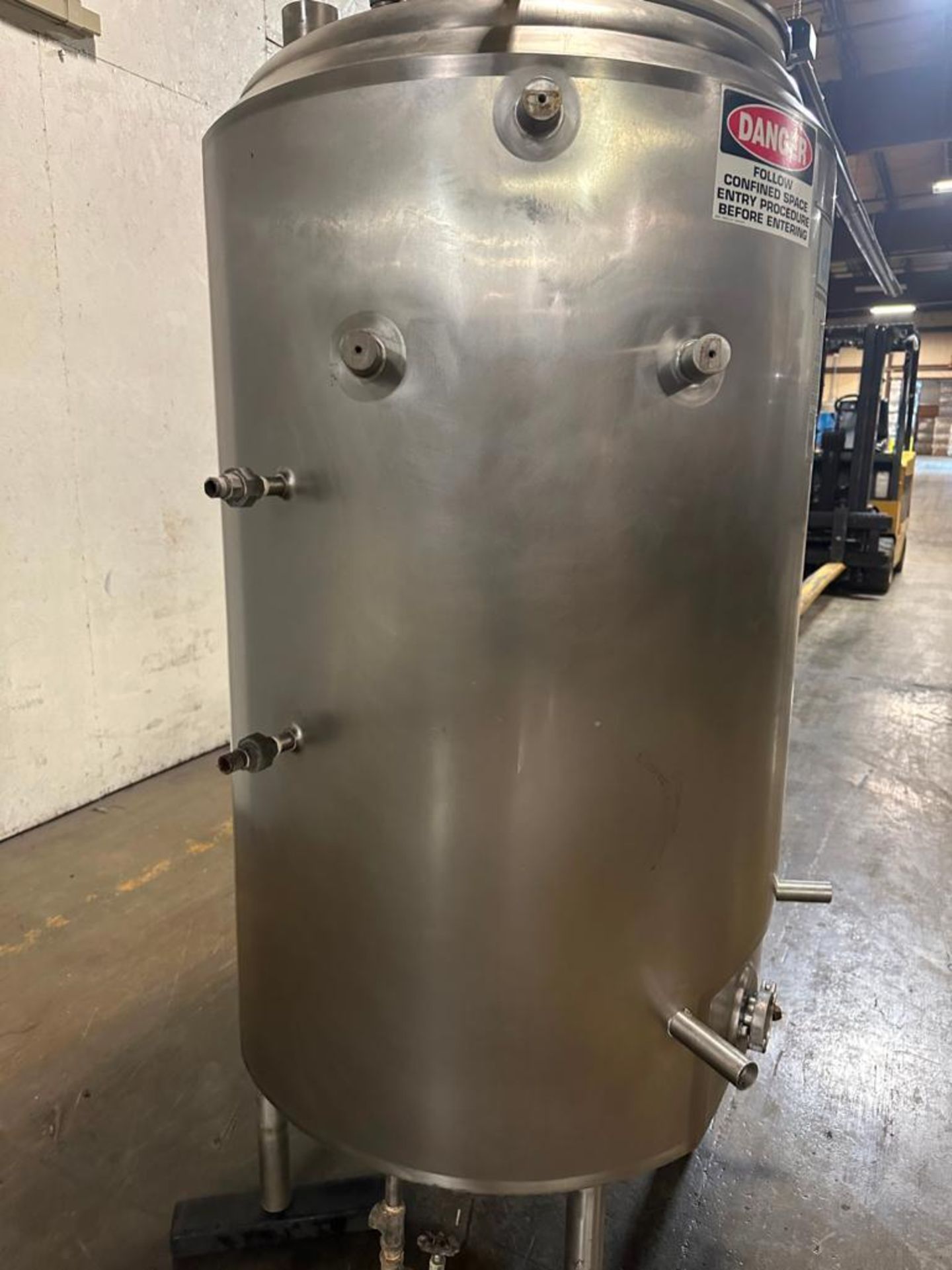 Cherry-Burrell 200 Gallon Jacketed S/S Tank - Rigging Fee: Contact HDC - Image 3 of 3