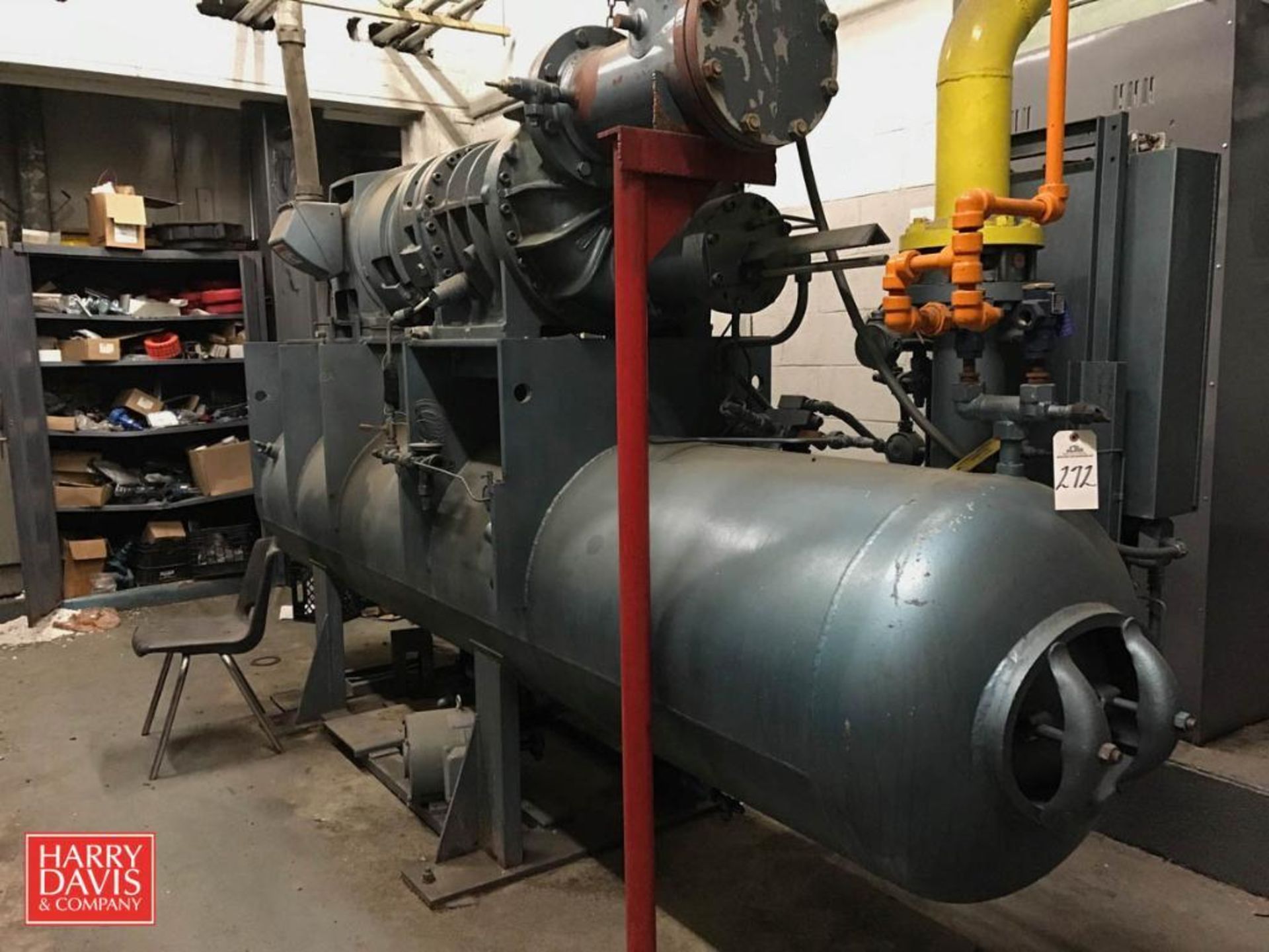 FES 200 HP Ammonia Screw Compressor with Starter, Model: 5503, S/N: 4604 - Rigging Fee: $1,200 - Image 4 of 7