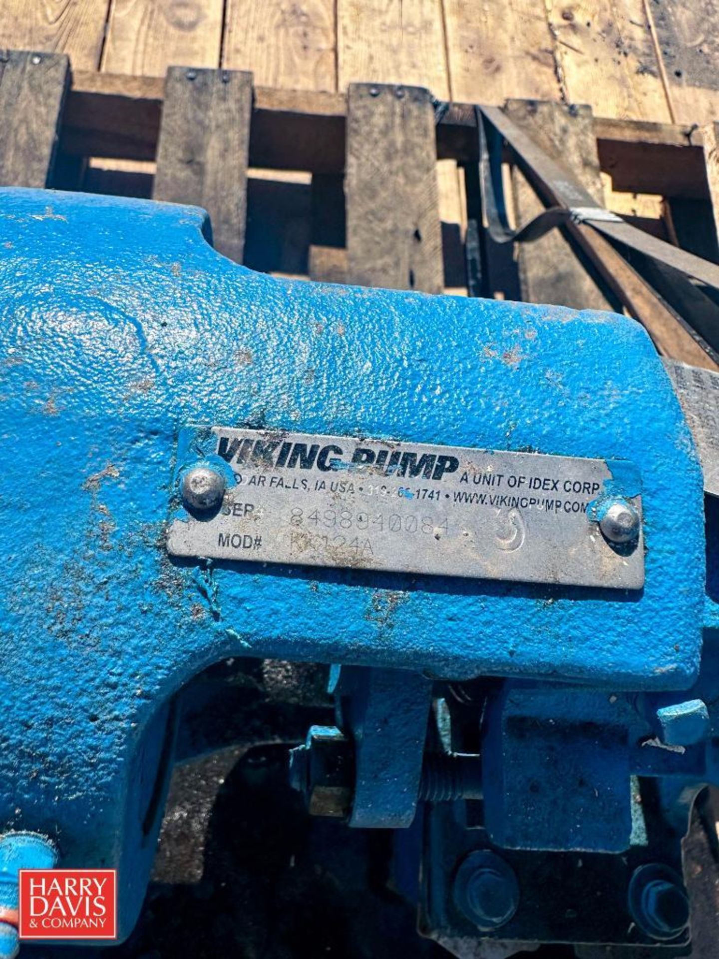 Viking Positive Displacement Pump, Model: KK124A - Rigging Fee: $125 - Image 2 of 2