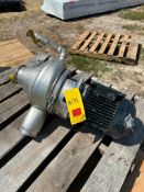 S/S Centrifugal Pump with 5 HP Motor - Rigging Fee: $35