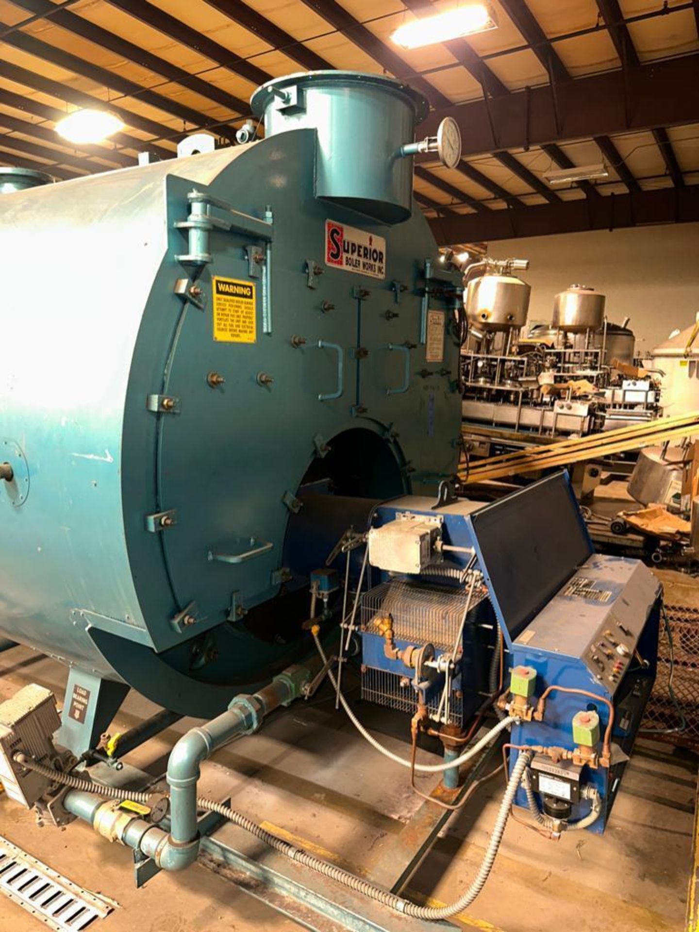 2016 Superior Steam Boiler, Model: 7-5-625, S/N: 18225 - Rigging Fee: Contact HDC - Image 2 of 4