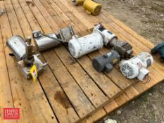 Assorted Motors - Rigging Fee: $150