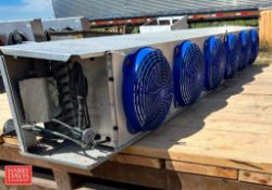 Bohn 6-Fan Evaporator Coil, Model: ADT370AK - Rigging Fee: $75