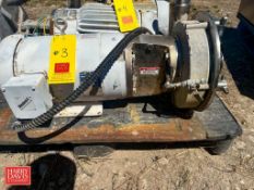 Fristam Centrifugal Pump with 5 HP Motor - Rigging Fee: $75