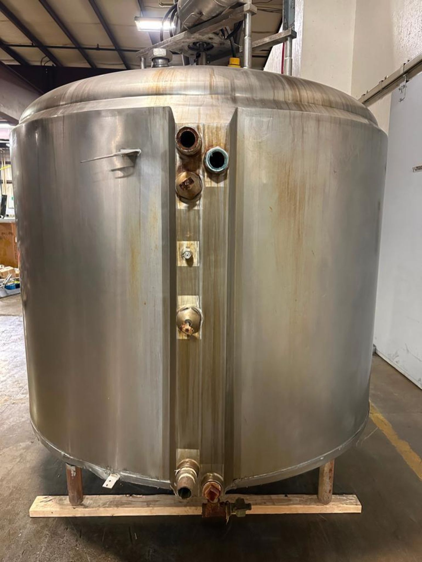 Cherry-Burrell 500 Gallon Jacketed S/S Processor, Model: EPDA, S/N: 500-66-1389 with Vertical - Image 3 of 4