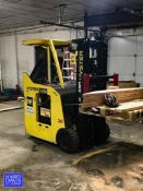 Hyster 2,950 LB Capacity Stand-up Electric Forklift, Model: E30HSD, S/N: A219N03425F, Under 600