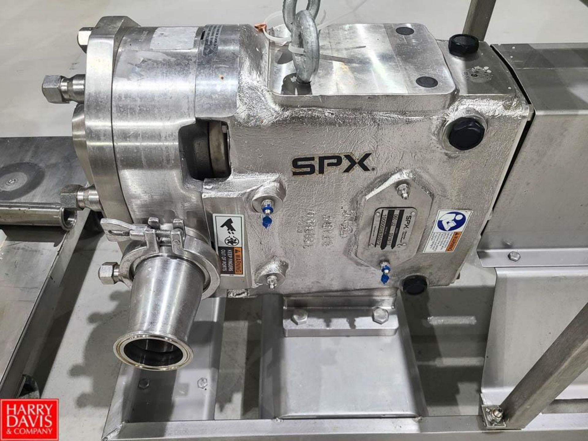 2013 SPX Portable Positive Displacement Pump, Model: 060U2 with Gear Reducing Drive and Controls - Image 2 of 6