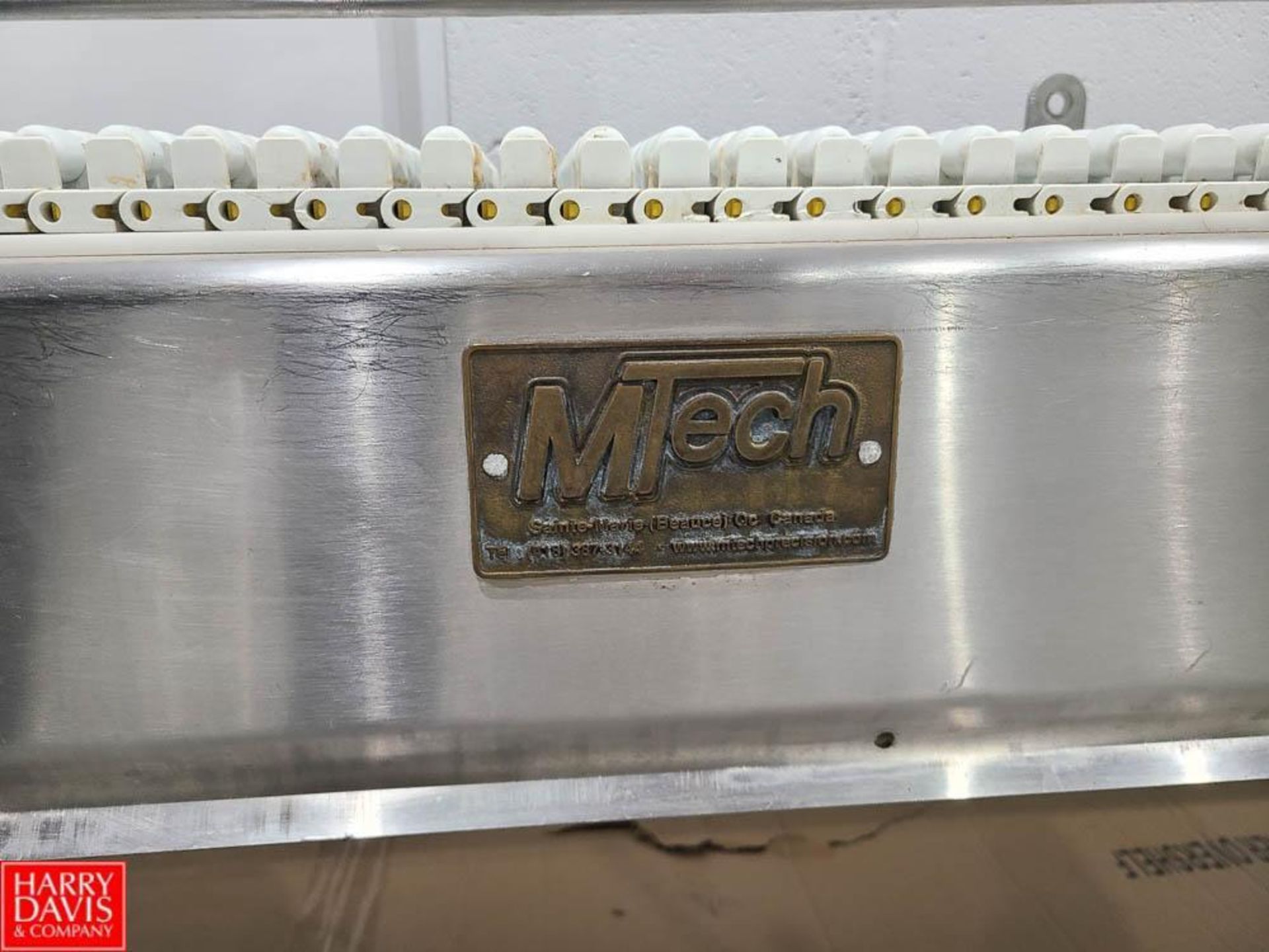MTech S/S Framed Skate Belt Conveyor with Drums, 12" x 17' - Rigging Fee: $250 - Image 2 of 2