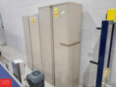 2-Door Storage Cabinet - Rigging Fee: $50