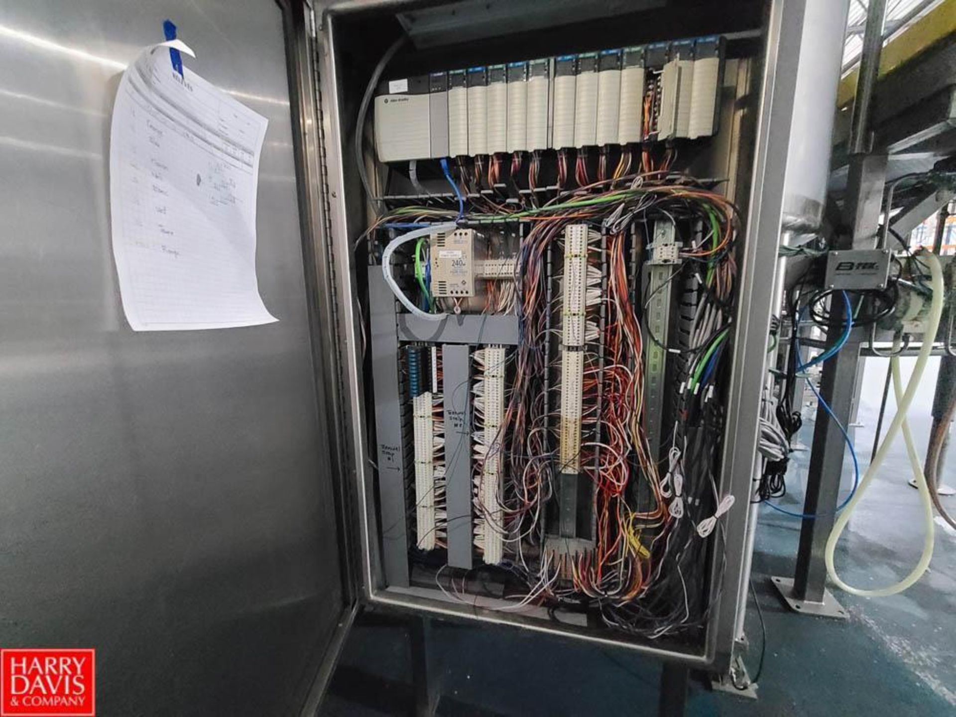 Allen-Bradley Ethernet Control Unit with (13) I/O's and Enclosure - Rigging Fee: $350 - Image 2 of 3