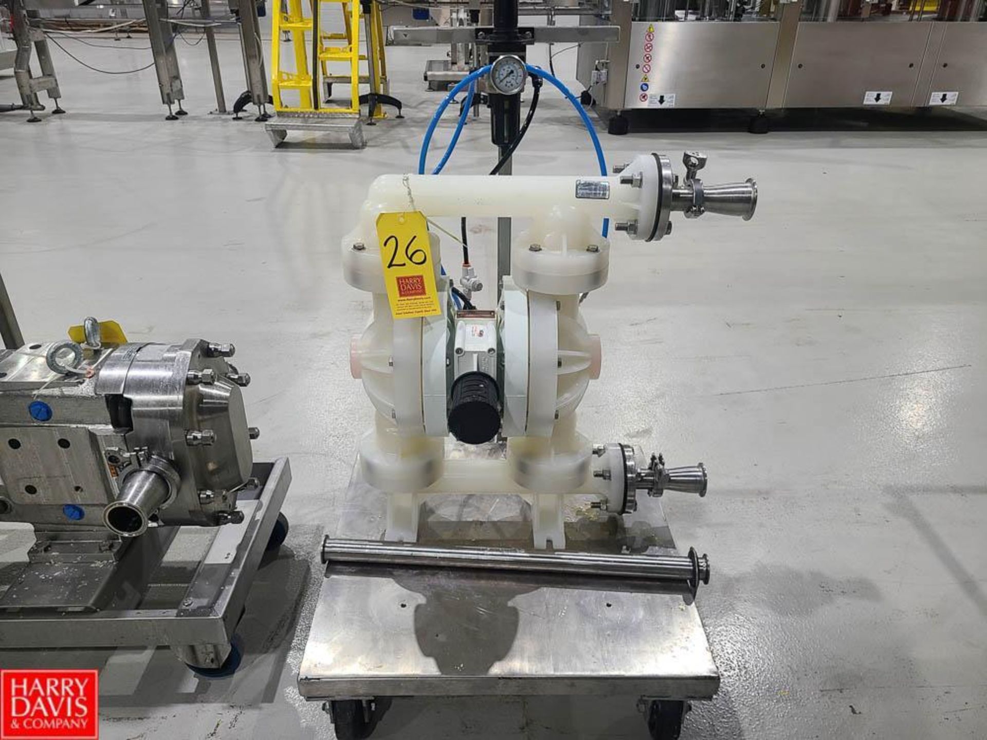 2022 Wilden Portable Diaphragm Pump, Model: P400/PPPPP/ZWS/WF/PWF, S/N: 0030905087