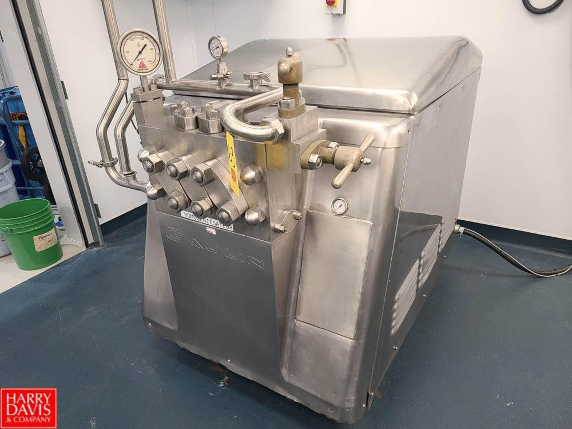 Gaulin S/S Homogenizer, Model: 1500-M18-3PS, S/N: 6-60-1162 - Rigging Fee: $750 - Image 2 of 4