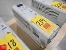2020 ABB Variable-Frequency Drives, Model: ACH580-01-03A9-6-J429 - Rigging Fee: $25
