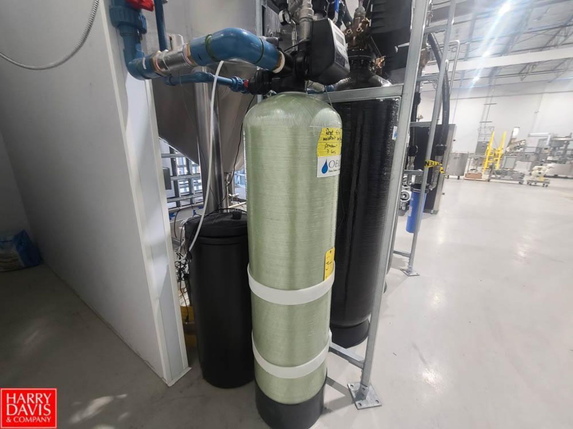 2021 OBLX 2-Tank Water Filter and Softener System - Rigging Fee: $500 - Image 3 of 4