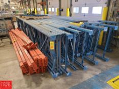 Pallet Racking, Including: (32) Uprights, 12'/18'/20', 8'/9'/12' Cross Beams, Inserts, etc.