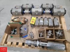 Air Actuated Ball Valves Check Valves, Butterfly Valves, etc. - Rigging Fee: $125