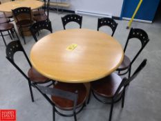 Dinning Table with (7) Chairs - Rigging Fee: $150