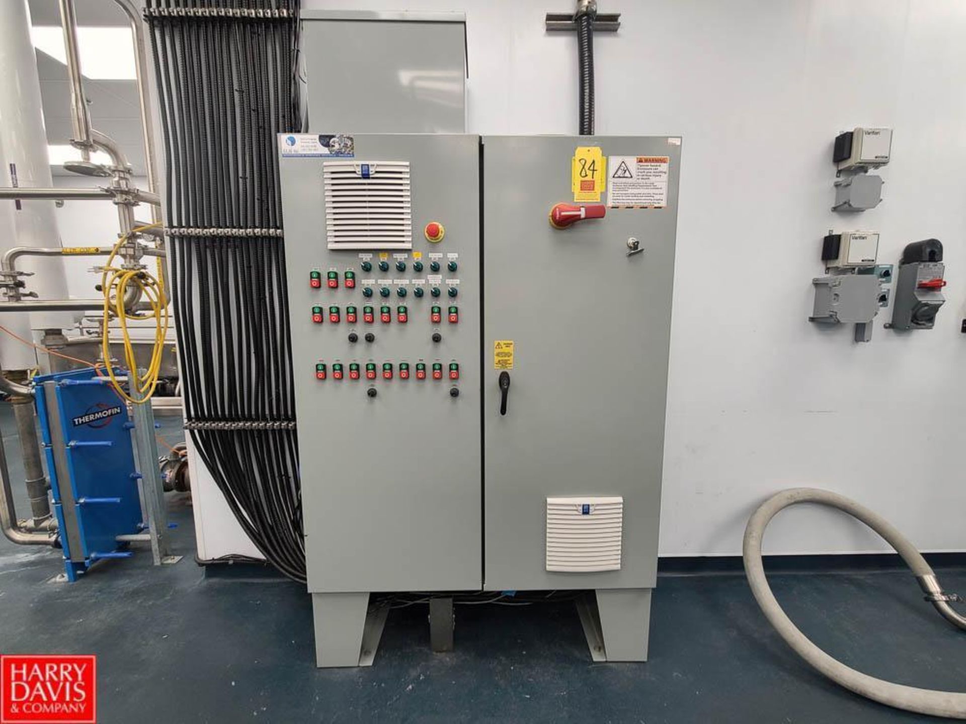 2022 Control Panel with Variable-Frequency Drives Brakers and Fuses - Rigging Fee: $400 - Image 2 of 5