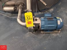 Centrifugal Pump with 3 HP Motor - Rigging Fee: $100