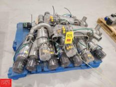 (14) Sudmo and Waukesha Cherry-Burrell Air Valves with Control Top - Rigging Fee: $150