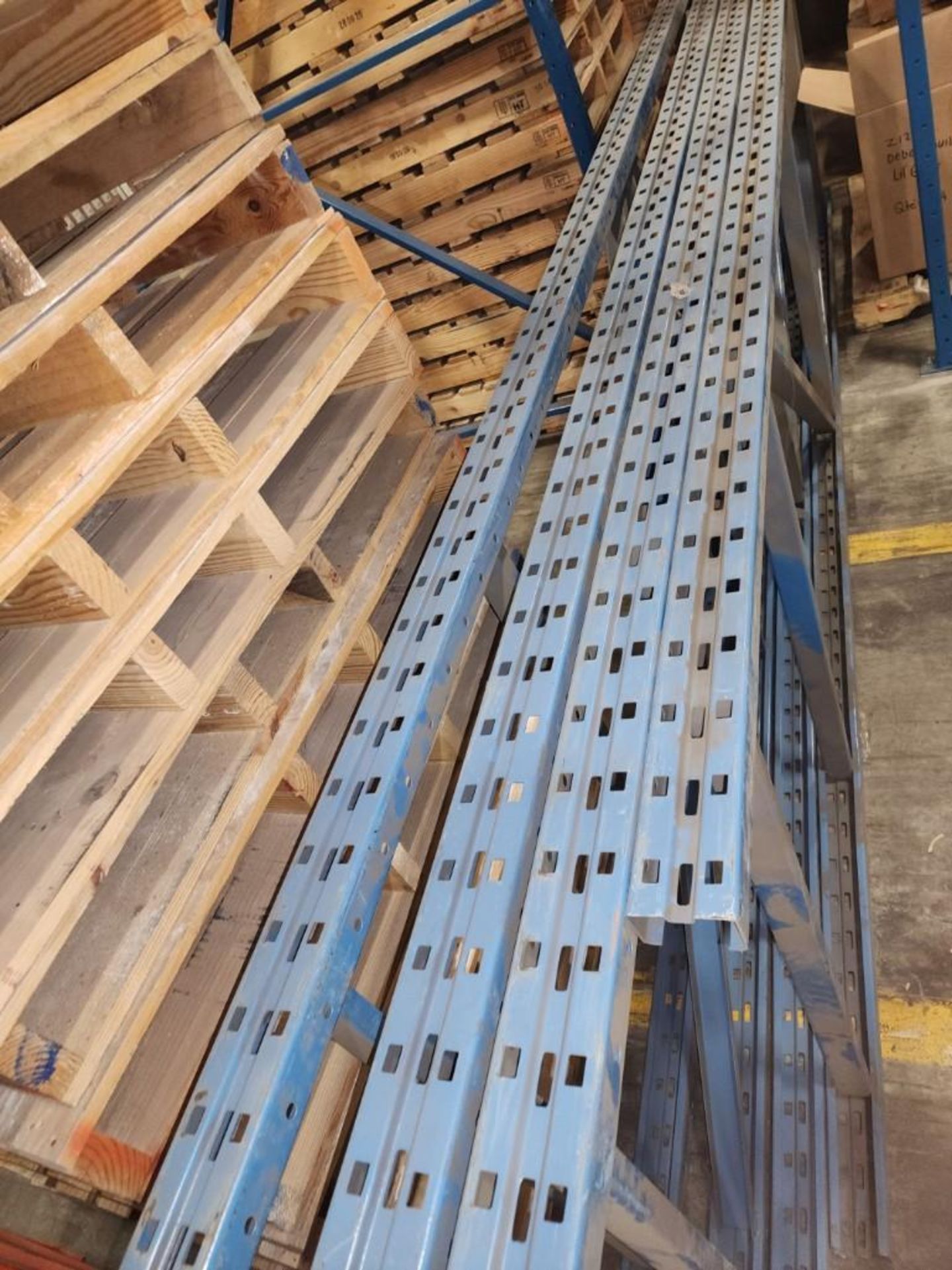 (33) Pallet Racking Uprights - Rigging Fee: $TBD - Image 6 of 16