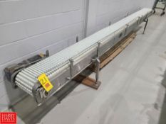 MTech S/S Framed Skate Belt Conveyor with Drums, 12" x 17' - Rigging Fee: $250