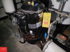 Grundfos Vertical Inline Centrifugal Pump with 7.5 HP Motor - Rigging Fee: $100
