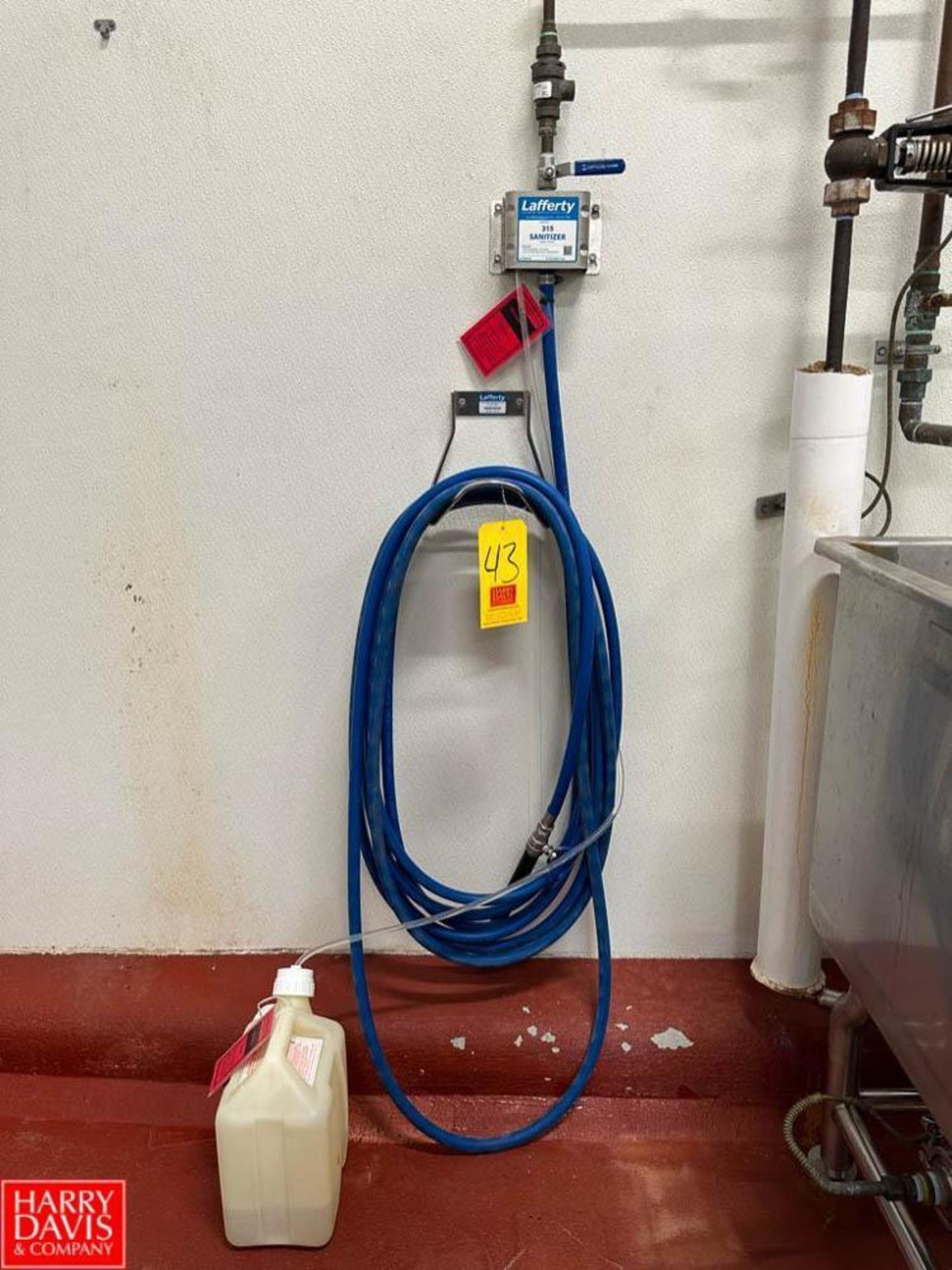 Lafferty Sanitizing Foamer with Hose and Nozzle - Rigging Fee: $100