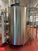 BCast 800 Gallon Jacketed Dual Hinged Lid S/S Vat Pasteurizers/Processor, Model: BC-PWP800