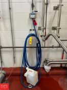 Lafferty Sanitizing Foamer Station with Hose and Nozzle - Rigging Fee: $100