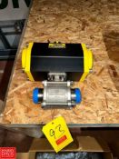 NEW Top Line 2” S/S Air Actuated Valve - Rigging Fee: $100