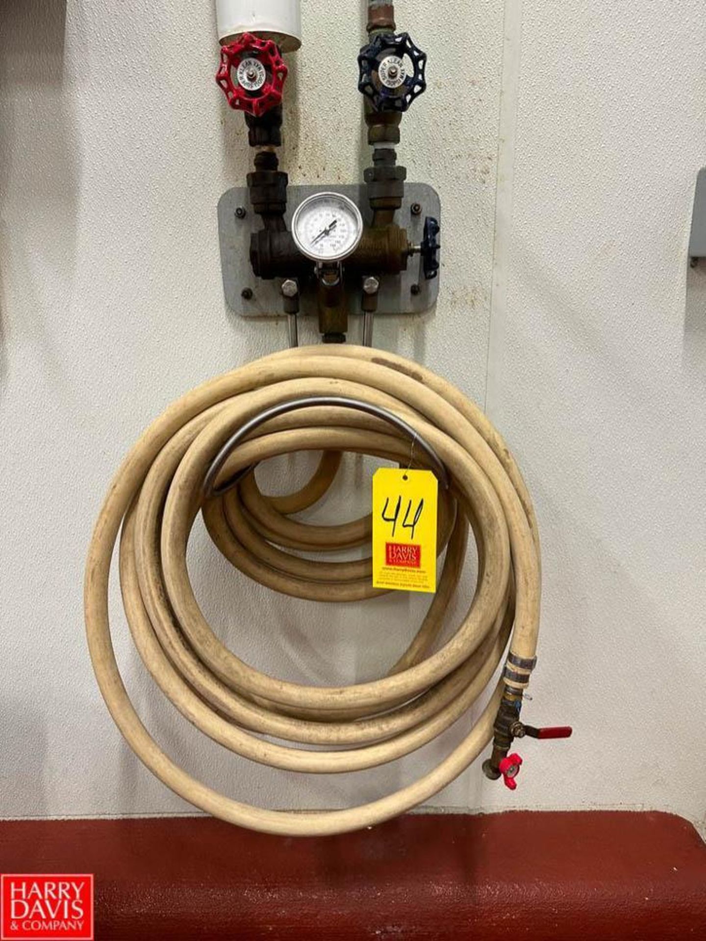 Hose Station with Sprayer and Gauge - Rigging Fee: $100