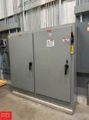 Allen-Bradley Control Cabinet with PLC and (5) PowerFlex 525 Variable-Frequency Drives